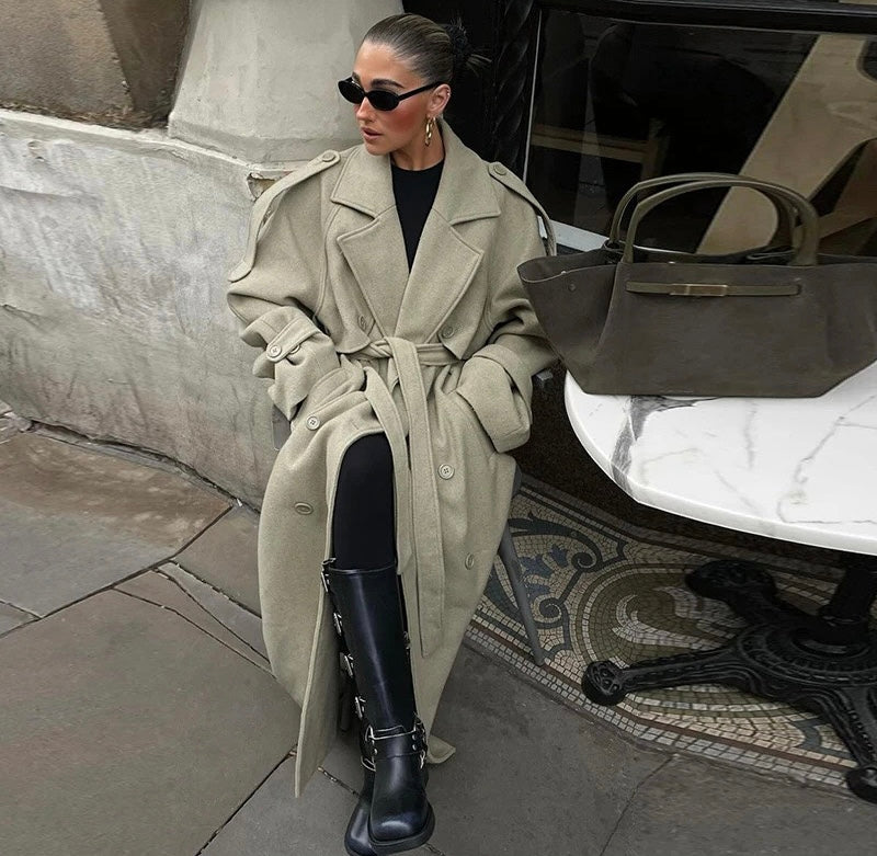 Oversized Wool Coat