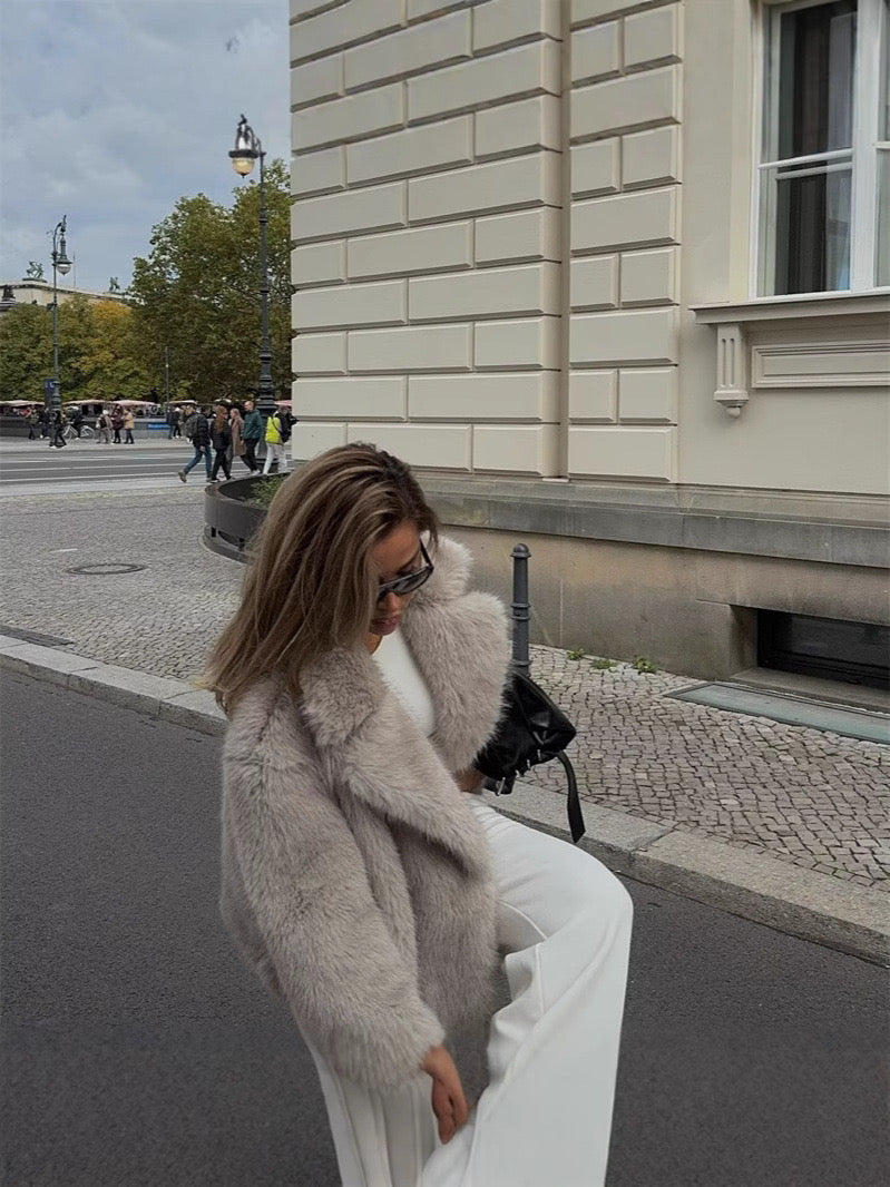 Arctic Luxe Faux Fur Jacket