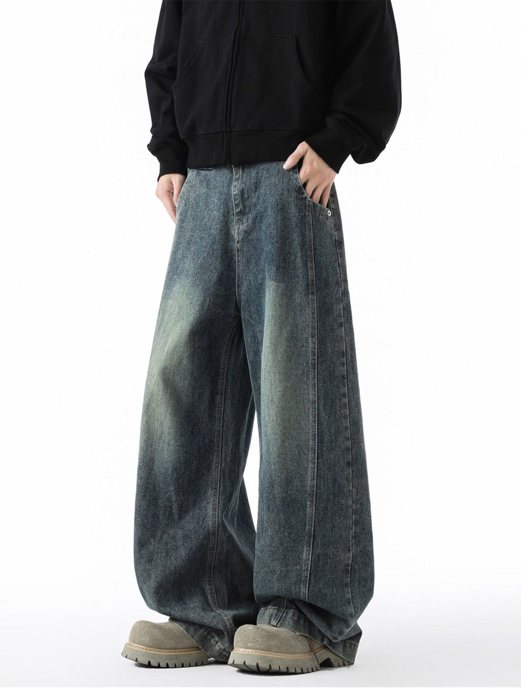 Aura Baggy Jeans America Style