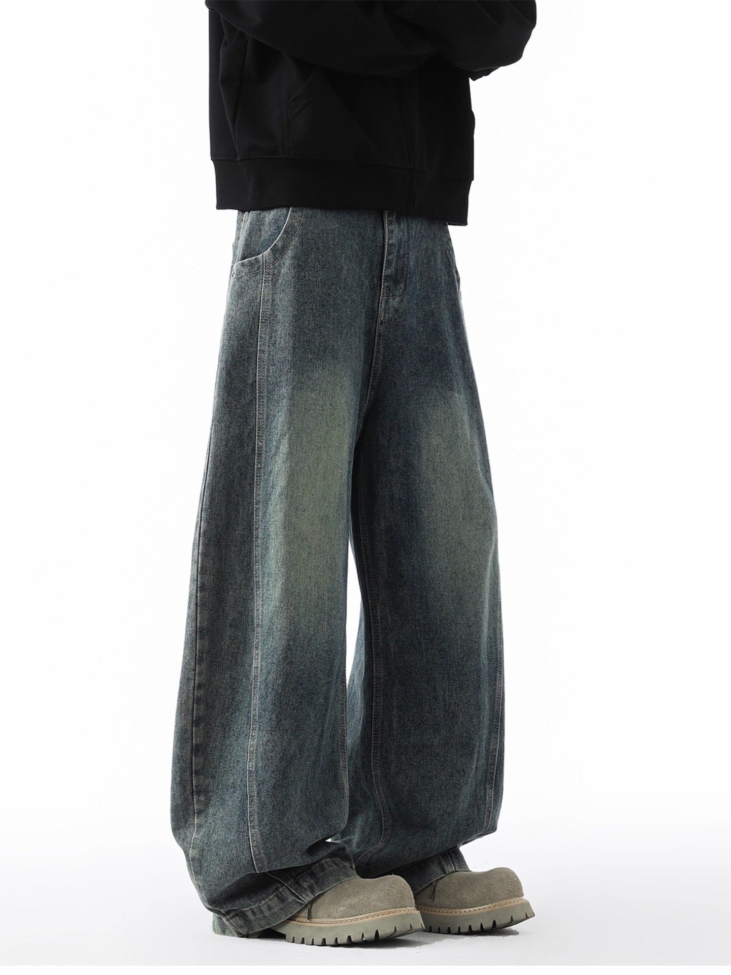 Aura Baggy Jeans America Style