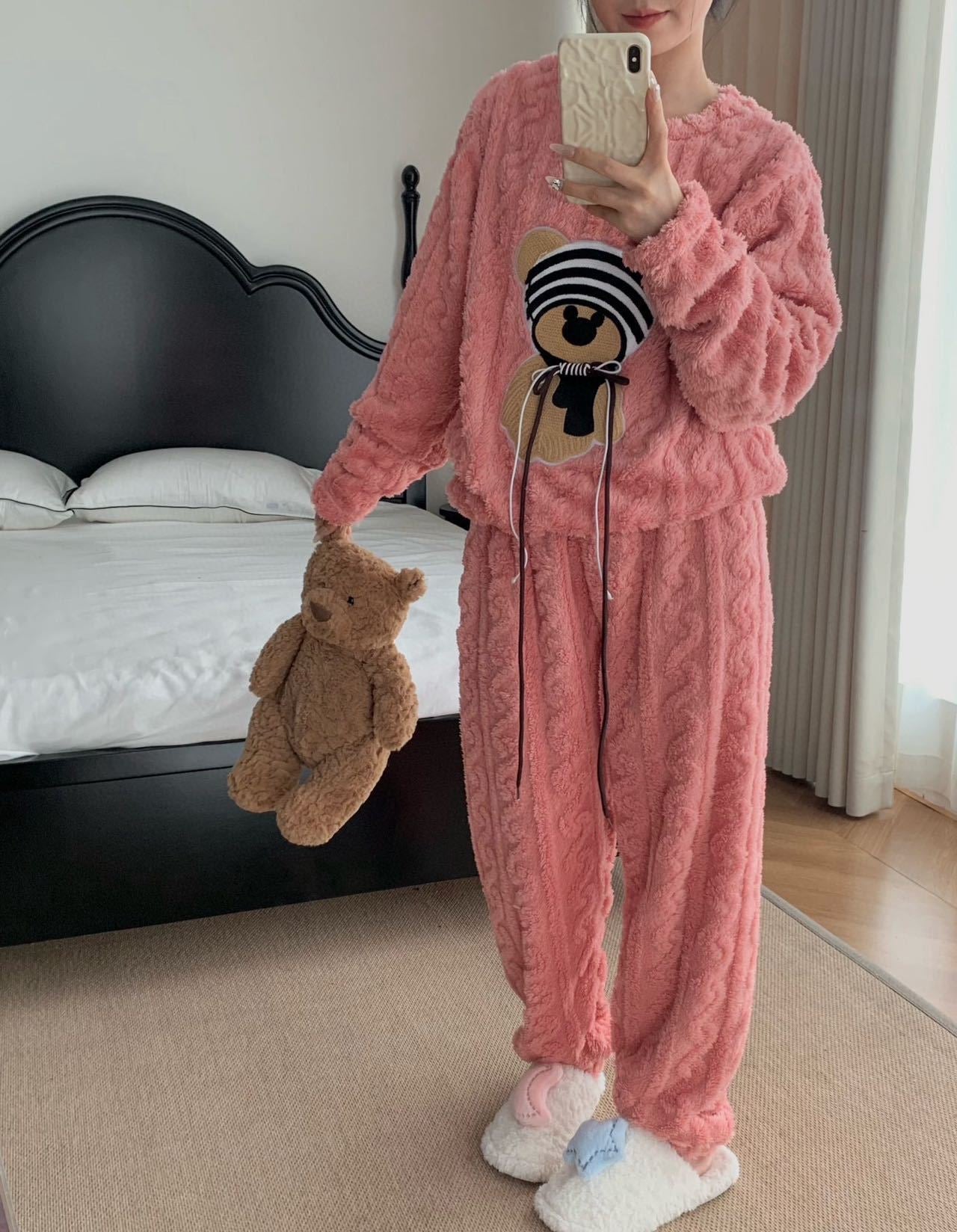 Aura Damen Pyjama