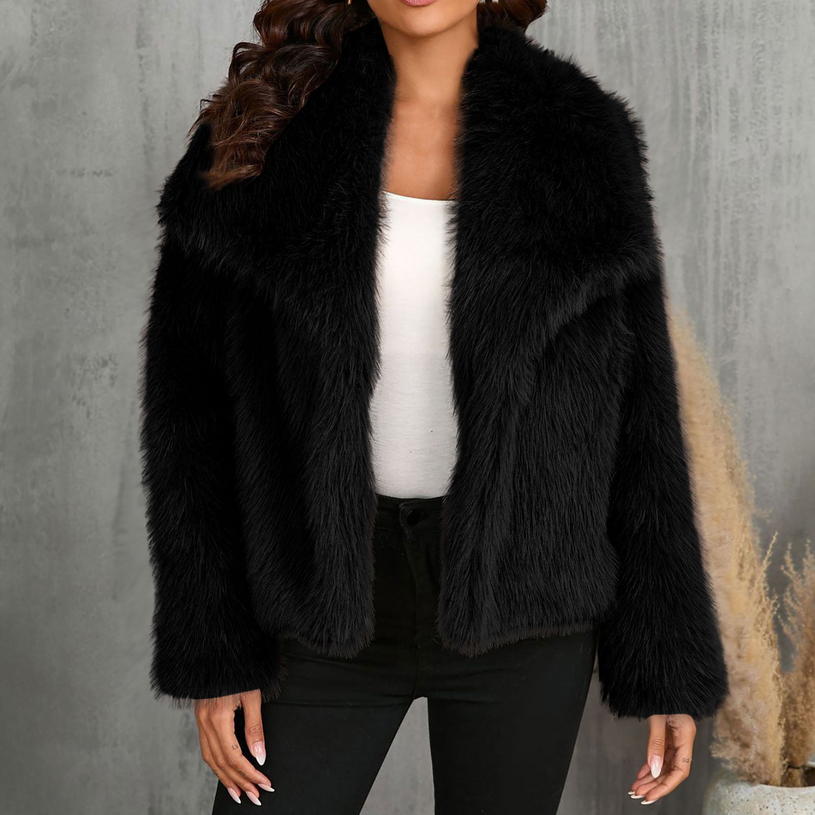 Arctic Luxe Faux Fur Jacket