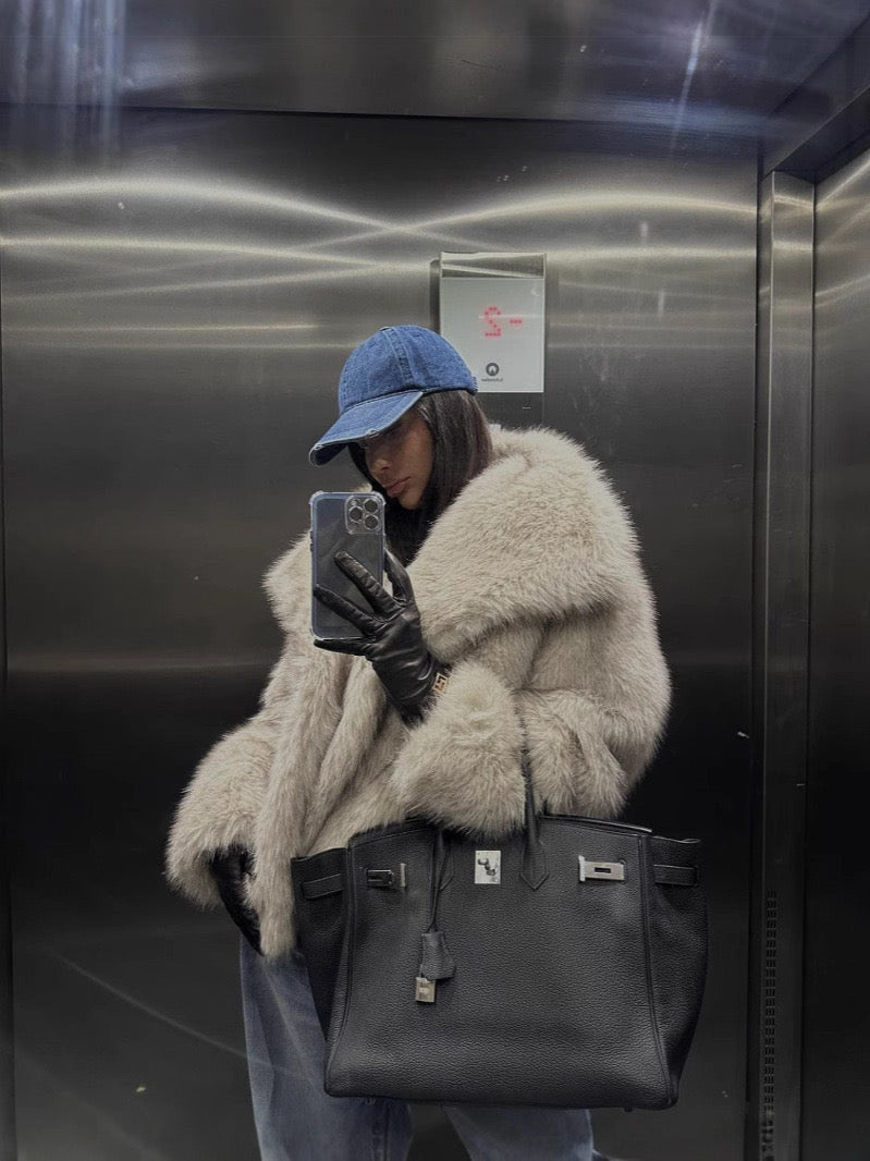 Arctic Luxe Faux Fur Jacket