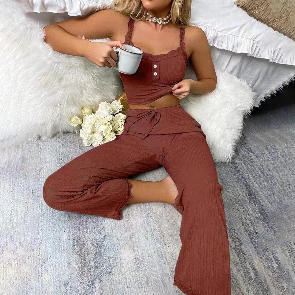 Aura Damen Pyjama