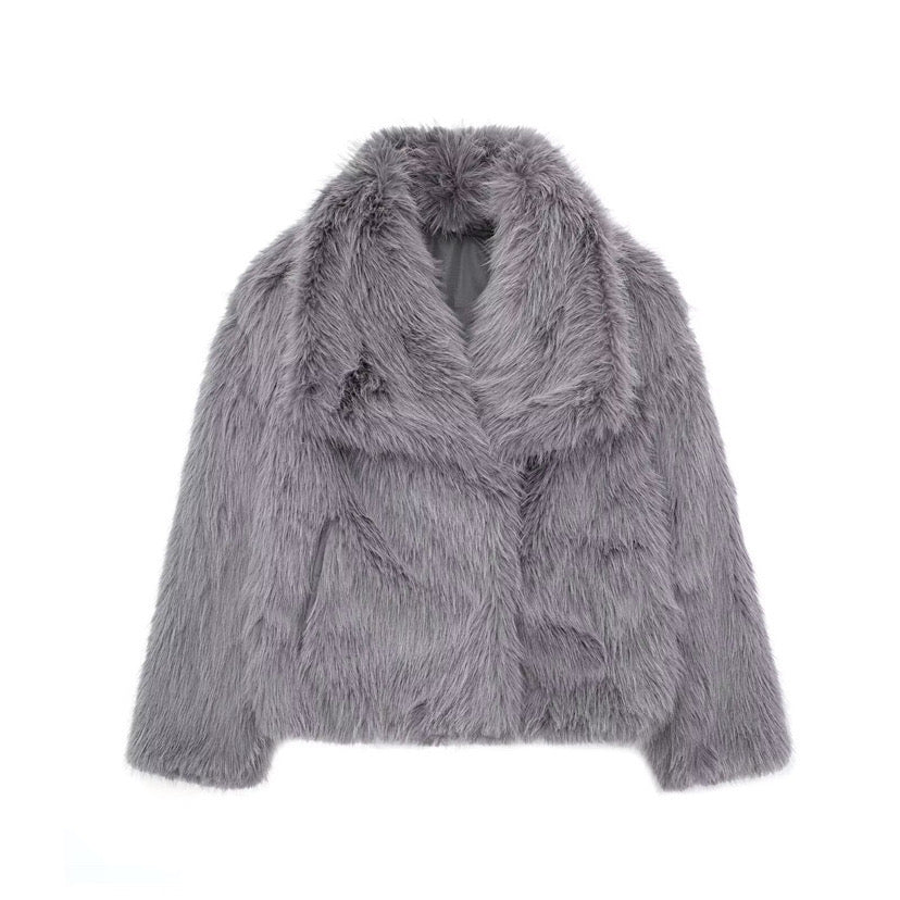 Arctic Luxe Faux Fur Jacket