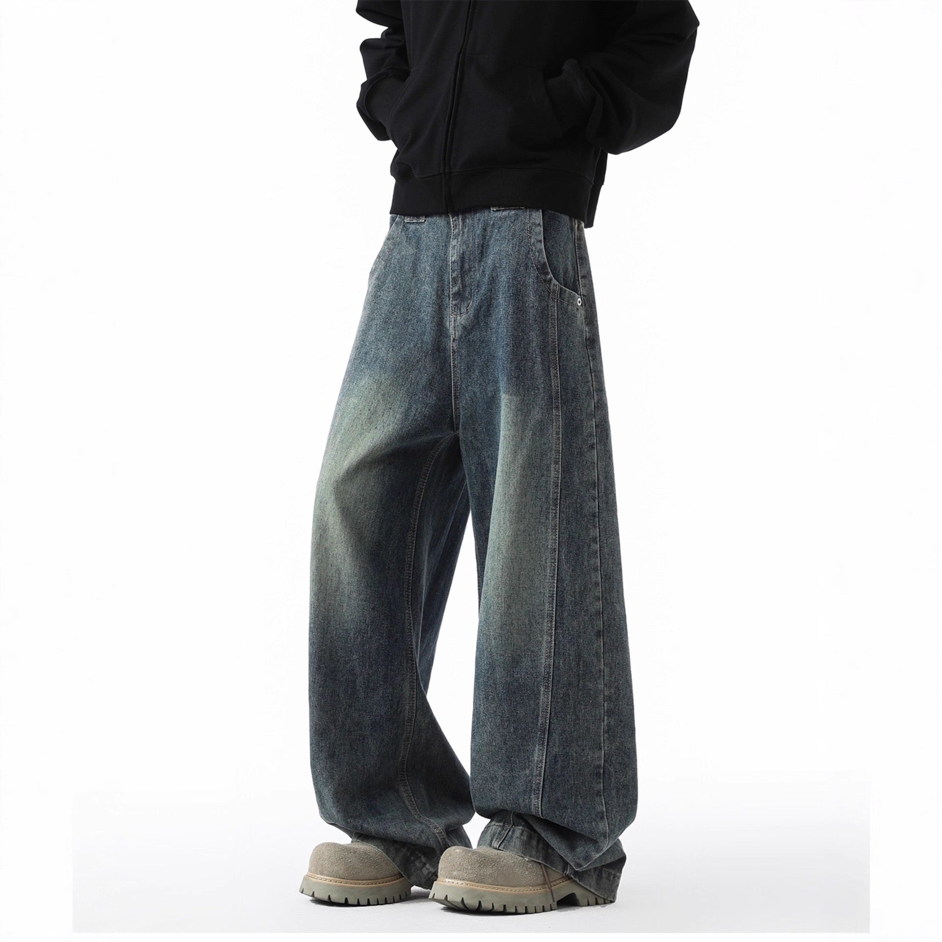 Aura Baggy Jeans America Style