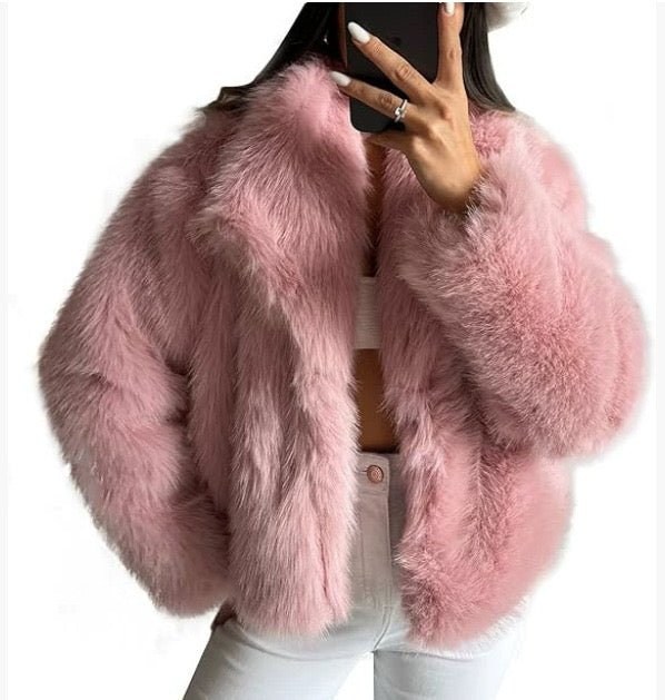 Arctic Luxe Faux Fur Jacket