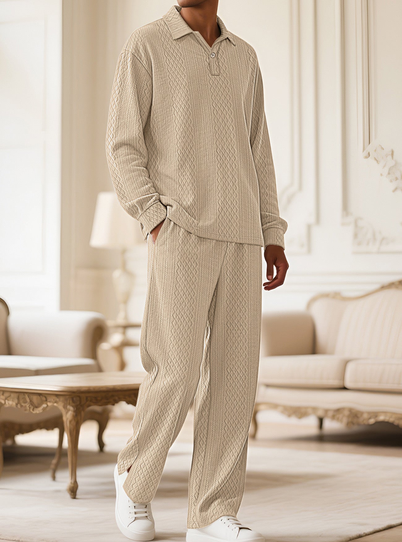 Aura Herren Hemd Hose Set