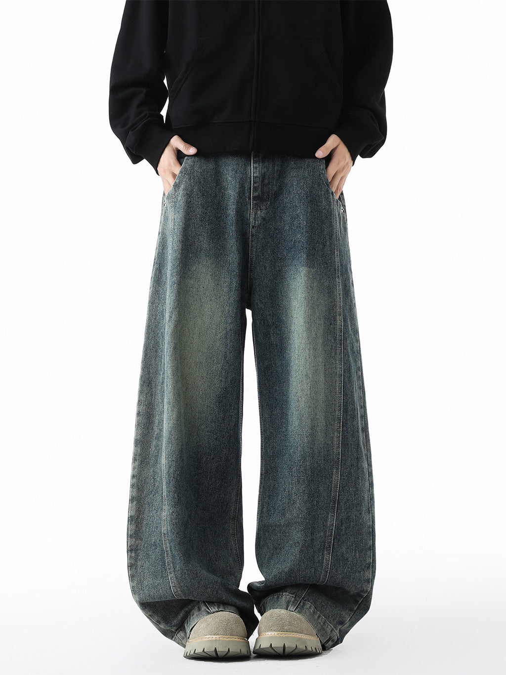 Aura Baggy Jeans America Style